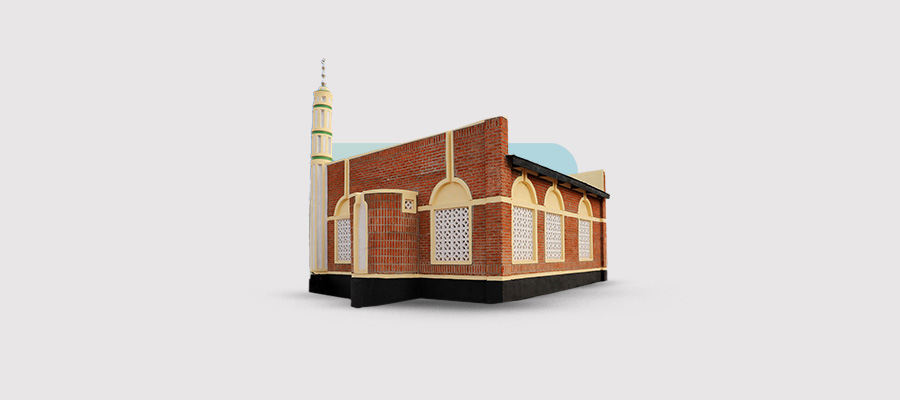 Mosque 70 square meters